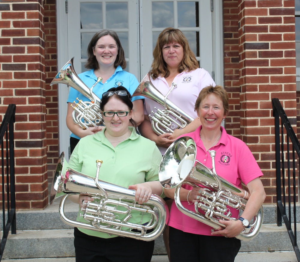 Euphoniums and Baritones, Athena Brass Band, Gettysburg Festival 2012