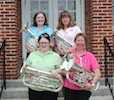 Euphoniums and Baritones, Athena Brass Band, Gettysburg Festival 2012