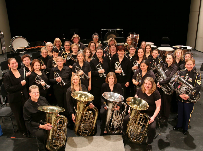 File:An all-female brass band, formed in 2006, based in